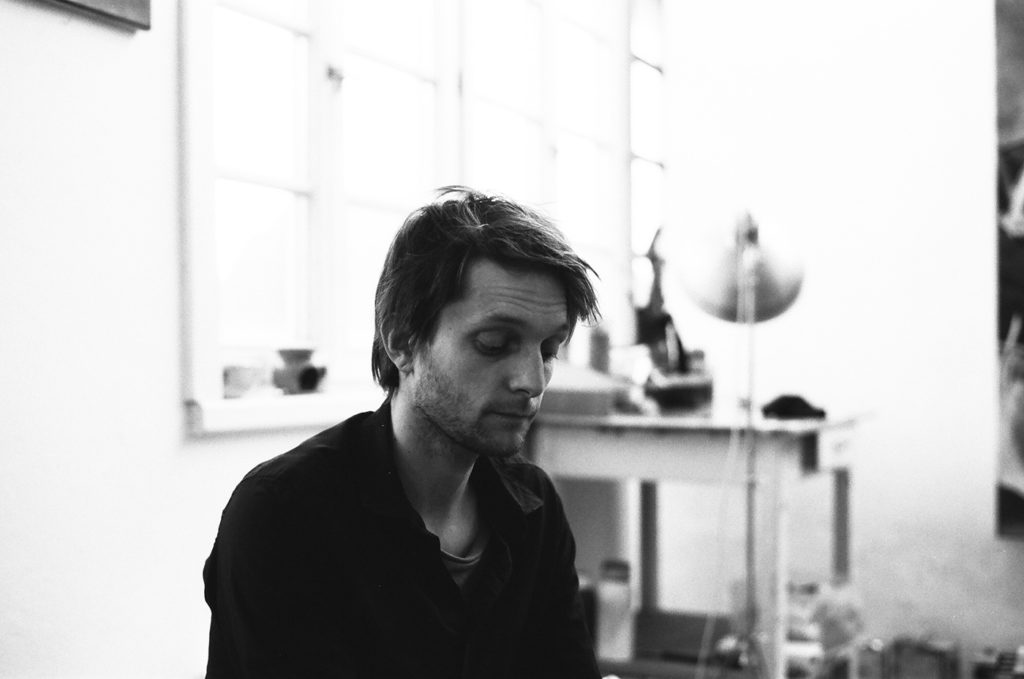 Andreas Tanzer in his atelier