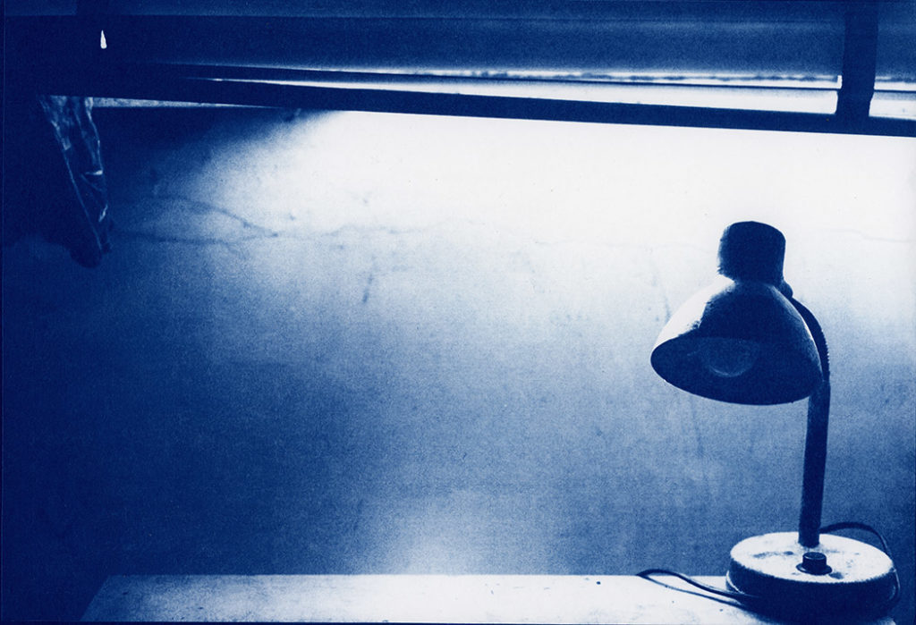 Silent Rooms, Cyanotypie, 2020