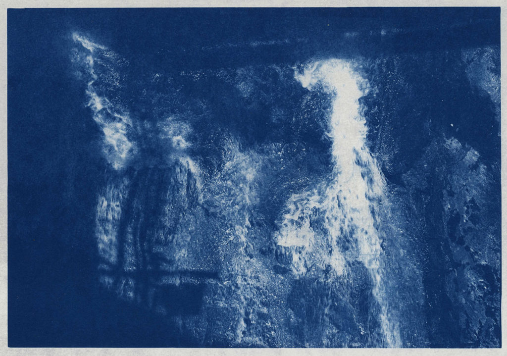 Structures no. 3, Cyanotypie, 2019